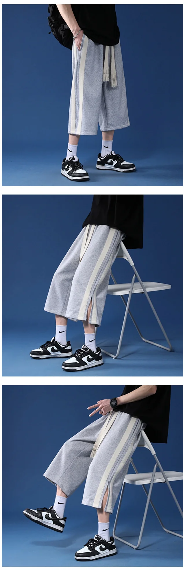 Men's Capri Pants 2025 Summer Detail