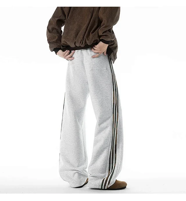 Men's Camo 3-Stripe Joggers for 2m Teens Detail