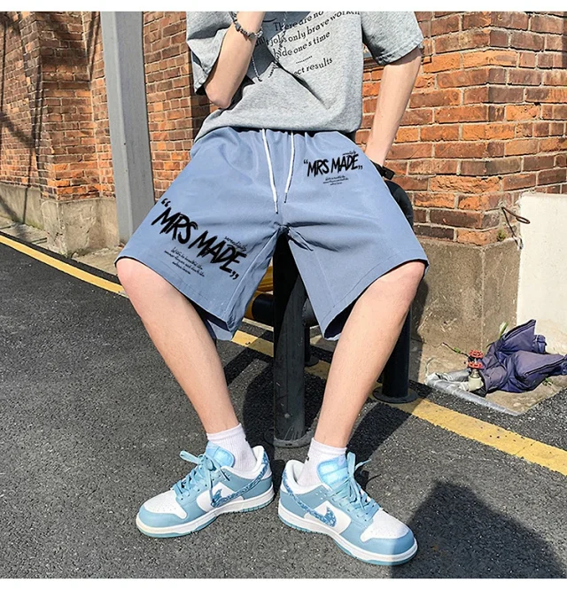 Men's Summer 2025 Oversize Straight Shorts Detail