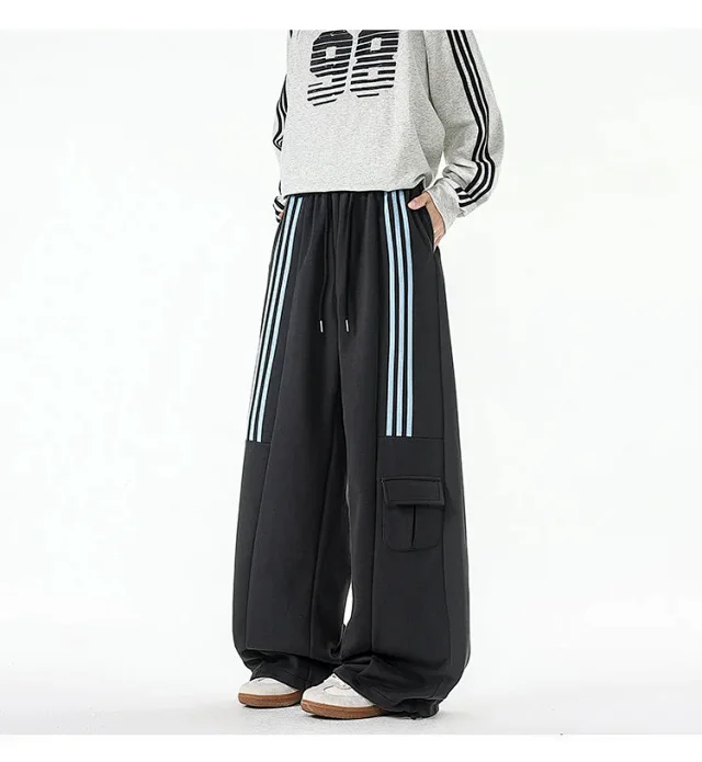 Men's Spring/Fall 190 Tall Loose Straight Sweatpants Detail