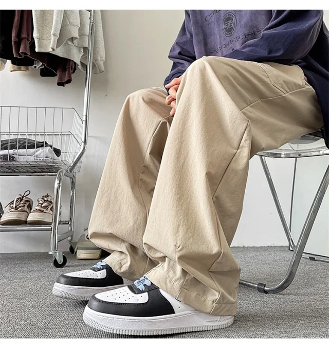 Men's Spring Hip Hop Hiking Pants Detail