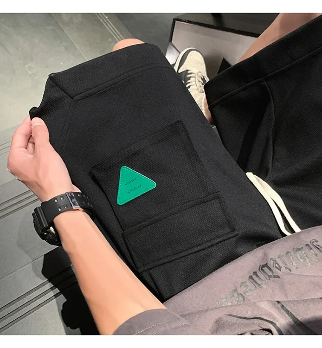 Men's Summer Workwear Athletic Shorts Detail
