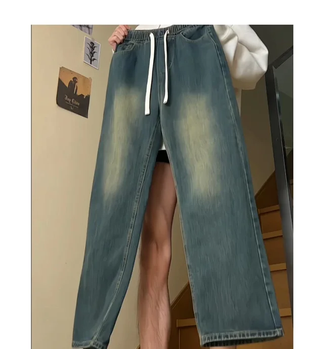 Vibe Retro Men's Spring Jeans Detail