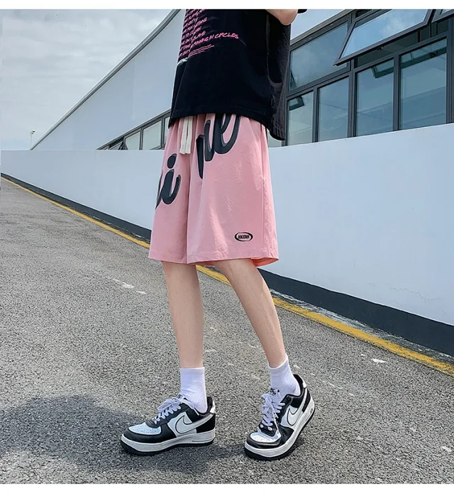2025 Summer Men's Ice Silk Shorts Detail