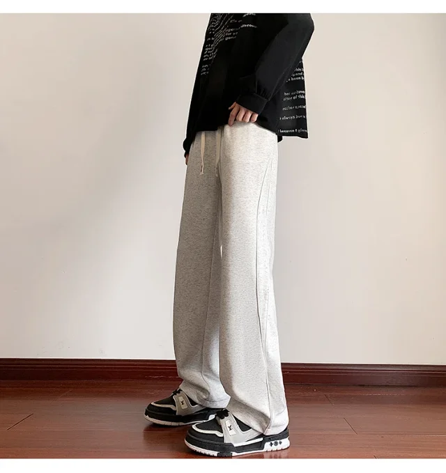 Men's Oversize Striped Pants (Spring) Detail