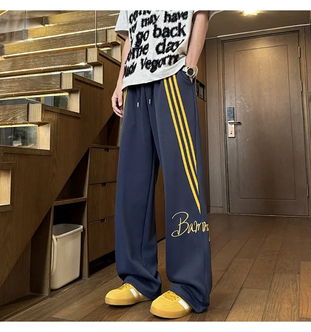 2025 Men's Oversize Wide-Leg Pants Detail
