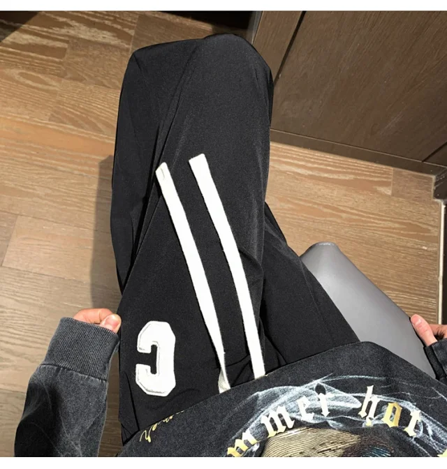 Japanese Oversize Pants for Men Detail