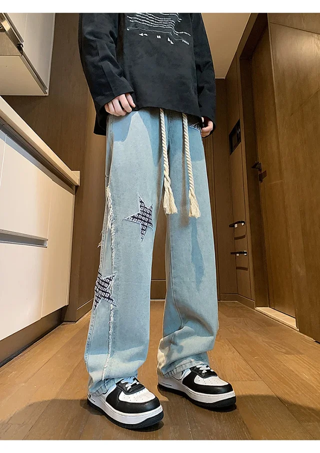 Men's Spring Hiphop Jeans Detail