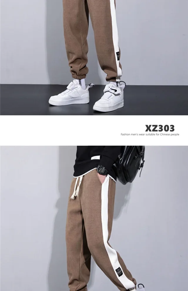 Harlan Classic Chenille Fleece Sweatpants Detail