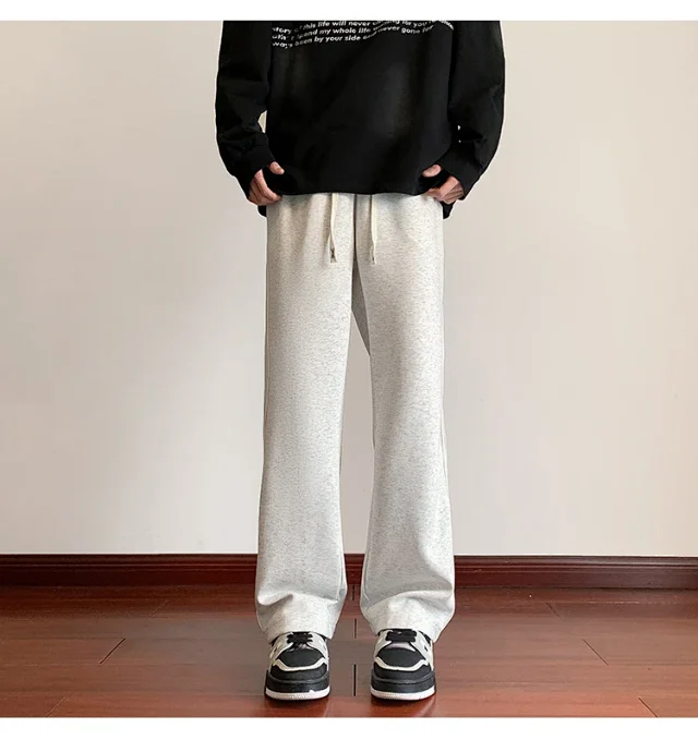 Men's Oversize Striped Pants (Spring) Detail