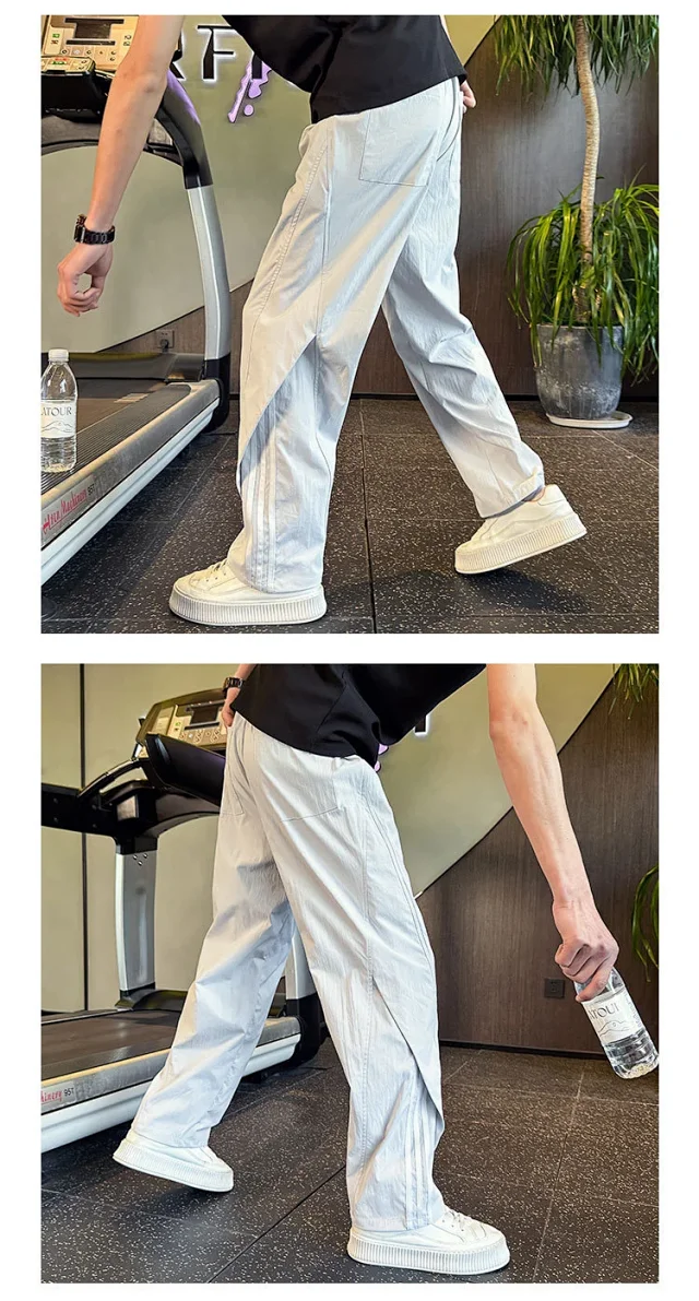 Men's Summer New Quick-dry Straight Pants Detail