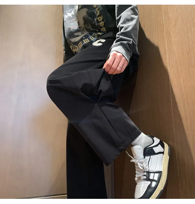 Japanese Oversize Pants for Men Detail