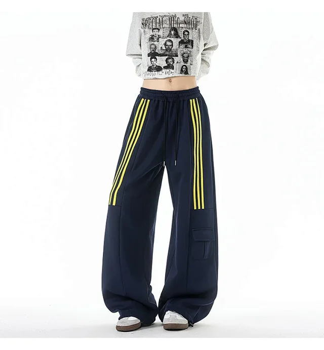 Men's Spring/Fall 190 Tall Loose Straight Sweatpants Detail