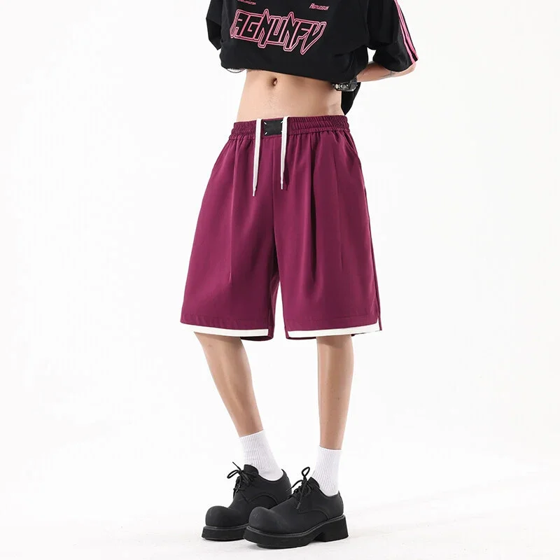 Men's Summer Cotton Loose Cargo Shorts