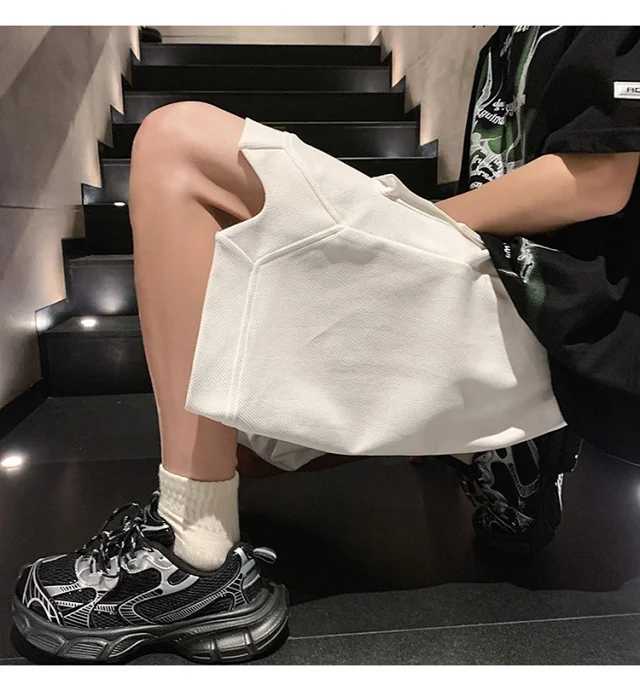Men's Summer Workwear Athletic Shorts Detail
