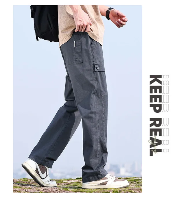 Men's 2025 Spring/Summer American Trendy Work Pants Detail