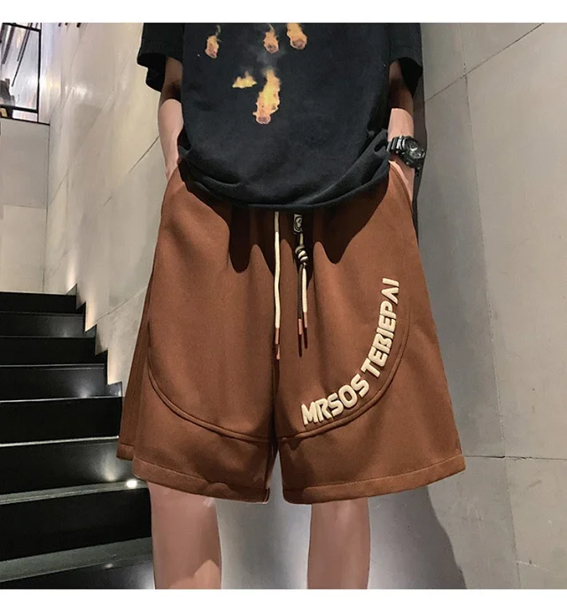 Men's Vintage Foam Print Shorts Detail