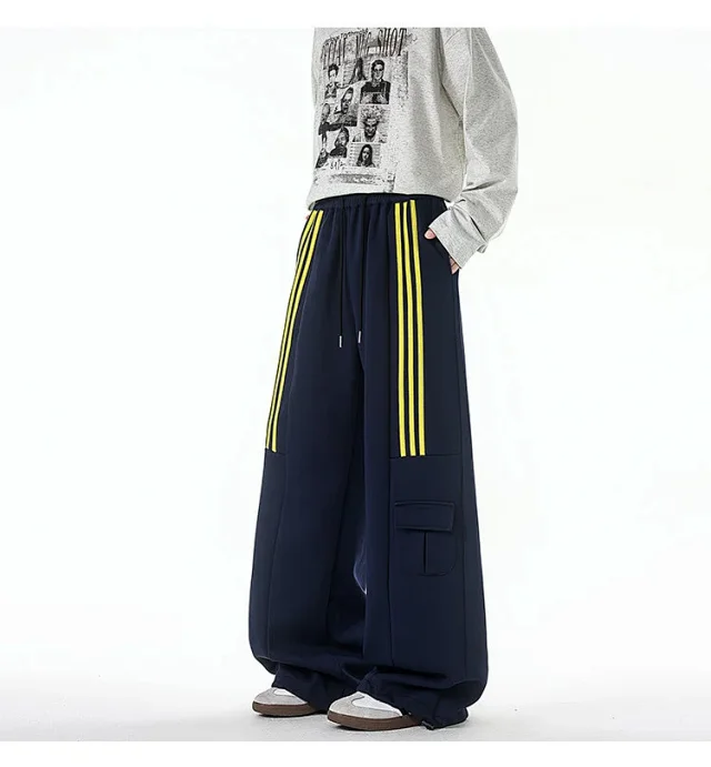 Men's Spring/Fall 190 Tall Loose Straight Sweatpants Detail