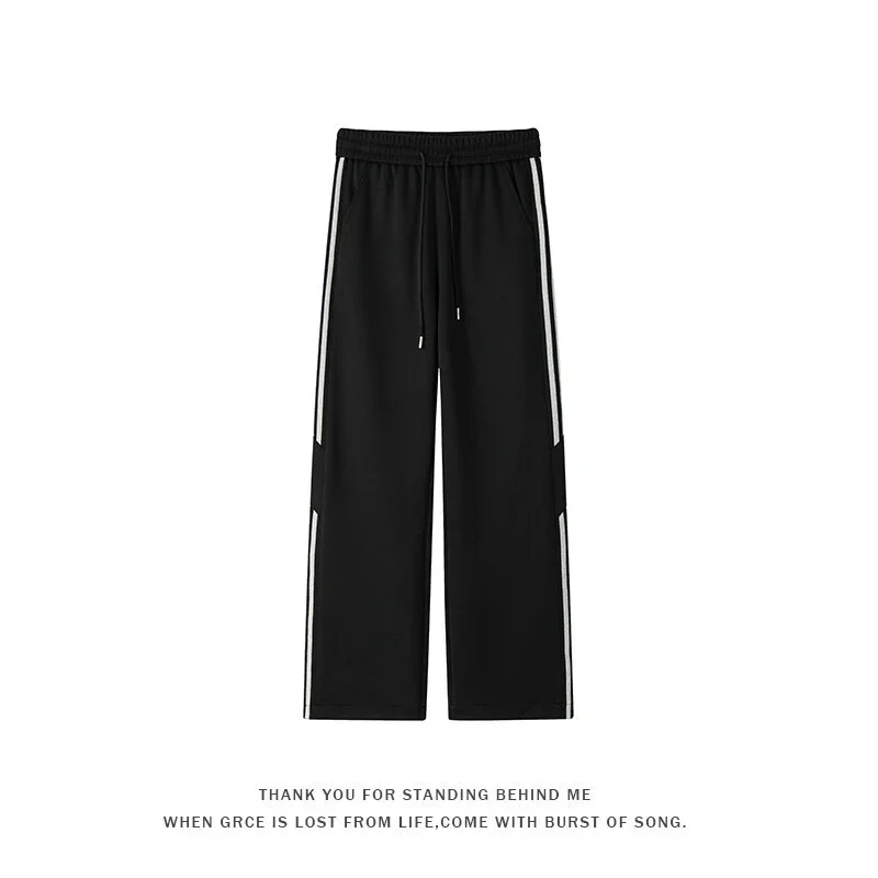2025 Spring New Men's Wide-Leg Sweatpants