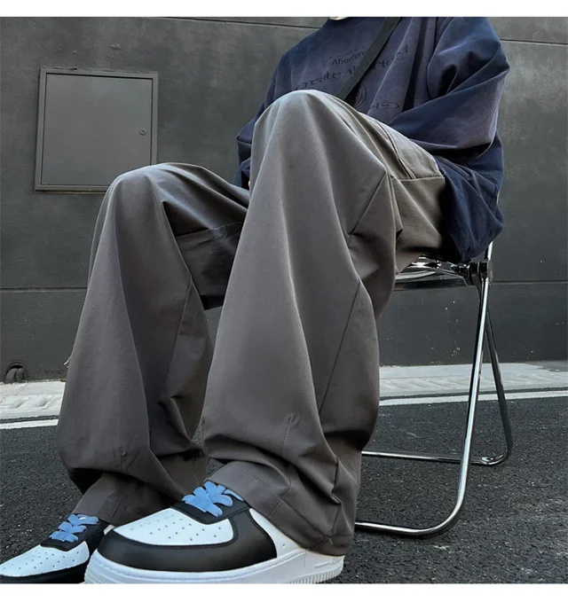 Men's Spring Hip Hop Hiking Pants Detail