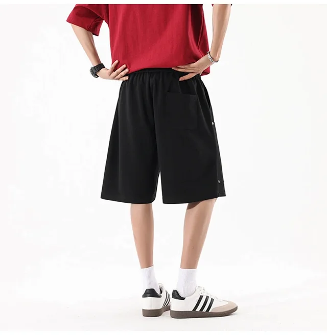 Men's Summer Trendy Loose Straight Athletic Shorts Detail