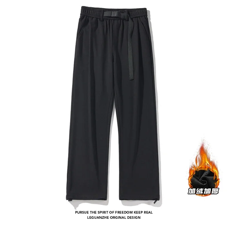 Men's Oversize Fleece Waffle Pants