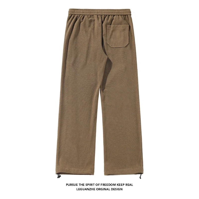 Men's Retro Corduroy Relaxed Fit Pants