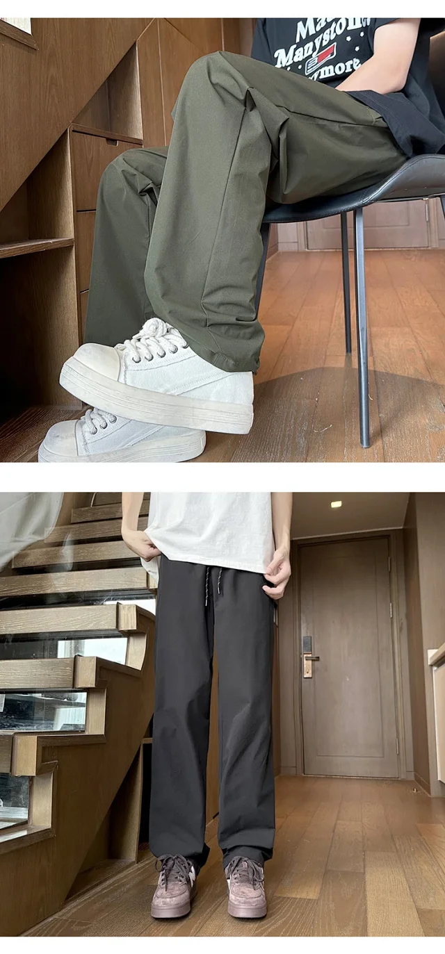 Men's Quick-Dry Parachute Pants Detail