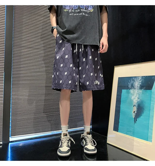 Men's Summer Thin Breathable Casual Shorts Detail