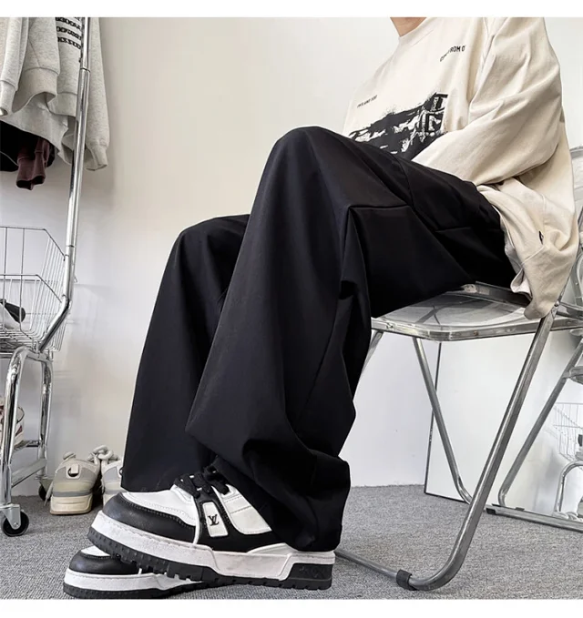 Men's Spring Hip Hop Hiking Pants Detail
