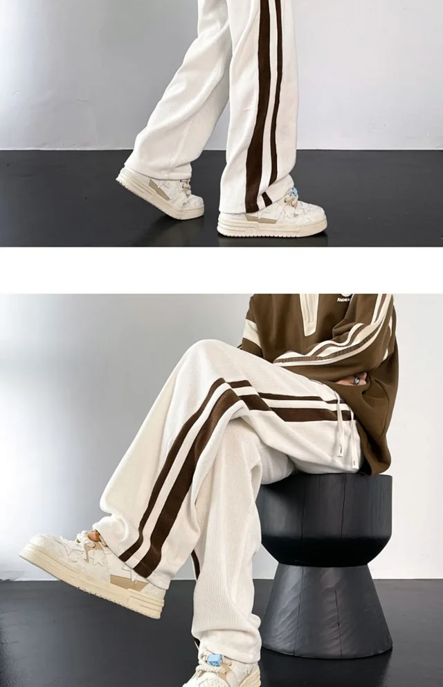 Corduroy Men's Winter Sweatpants Detail