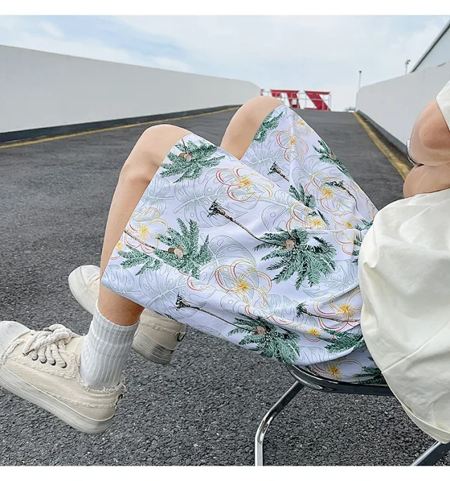 Men's Summer Quick-Dry Beach Shorts Detail