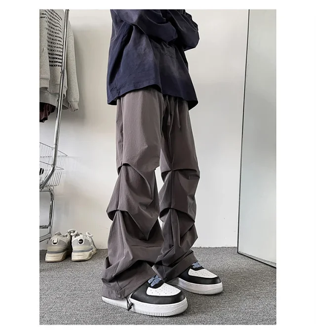 Hip-hop Spring Tech Pants Detail