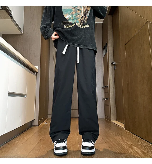 Men's Spring Hiphop Tactical Pants Detail