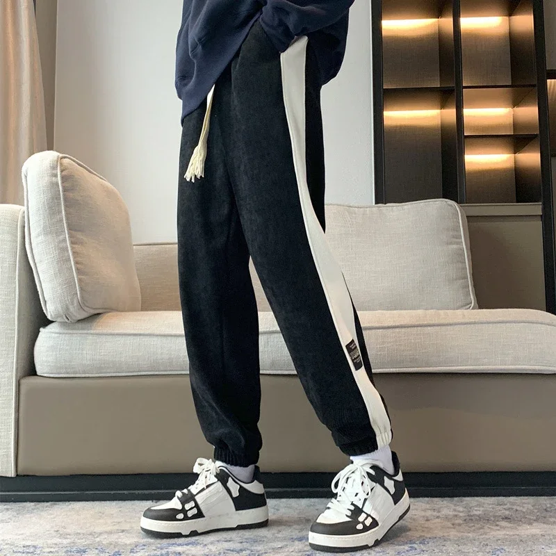 Men's Chenille Color - Blocked Harlan Sweatpants