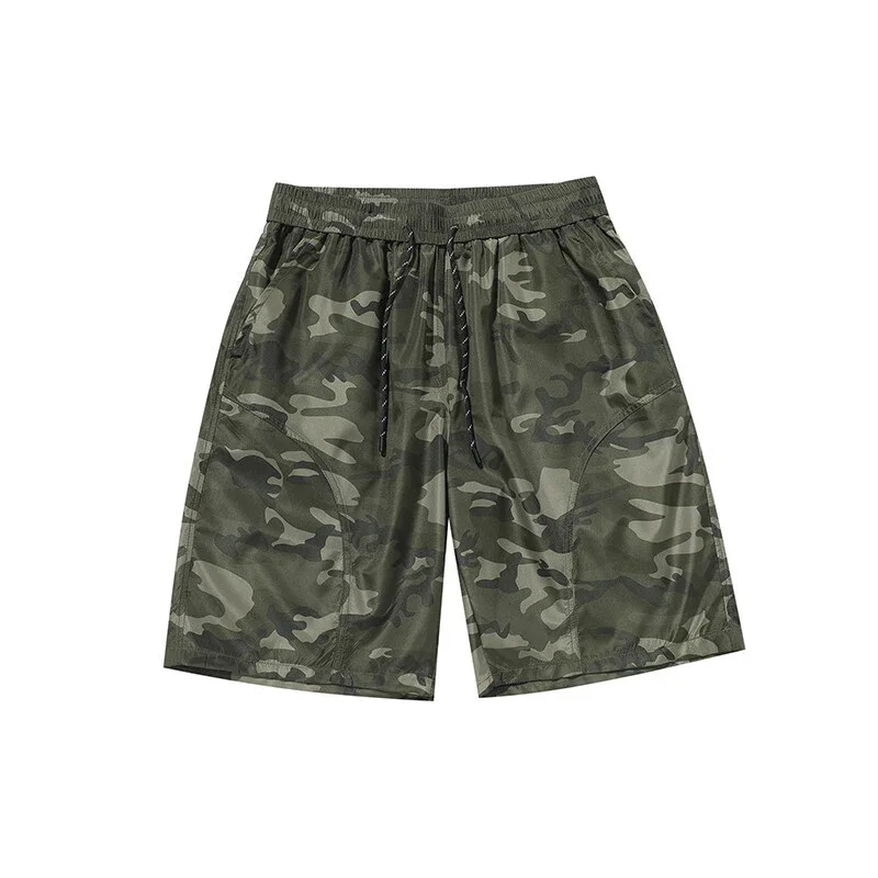Men's Vintage Camo Cargo Shorts