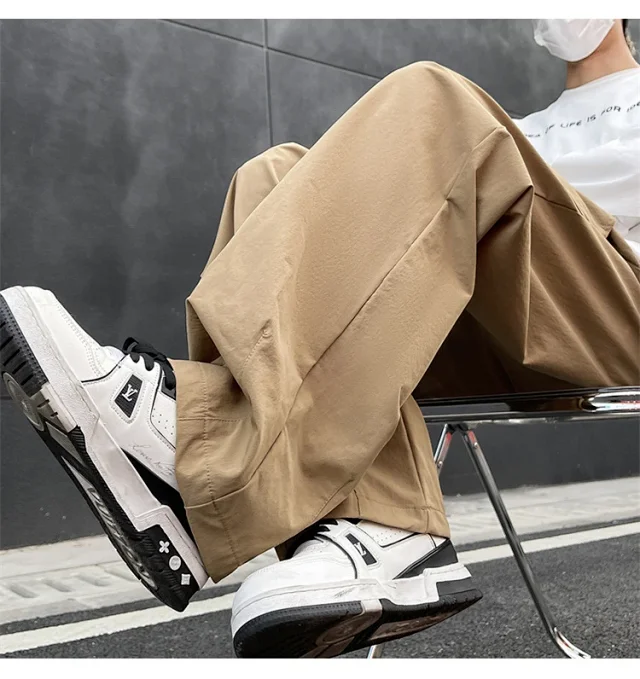 Men's Spring Hip Hop Hiking Pants Detail