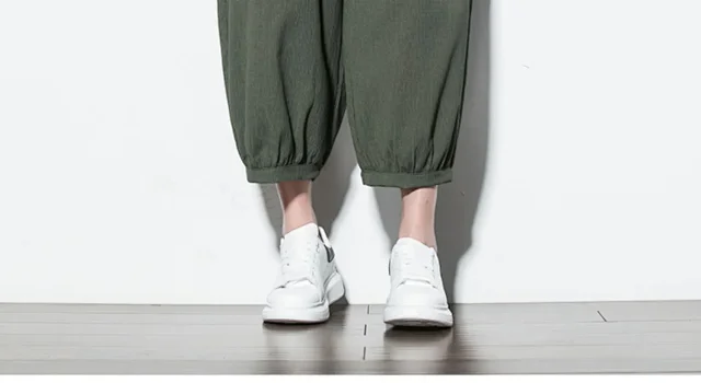 Men's 2025 Summer Ice Silk Capris Detail