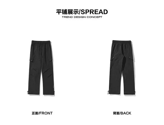 Men's Winter Fleece Hiking Pants Detail