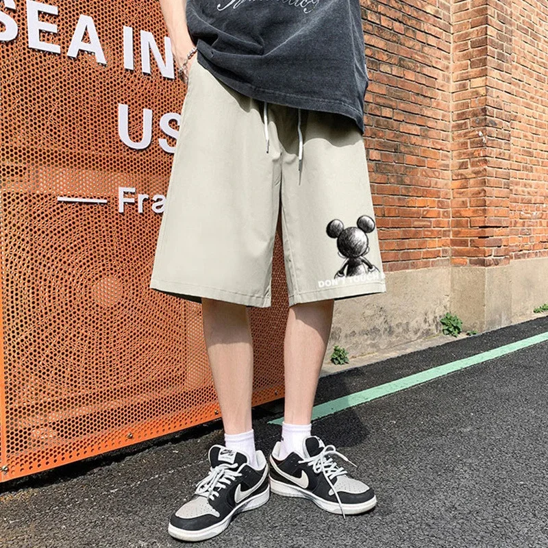 Drawstring Teenage Shorts (Men)