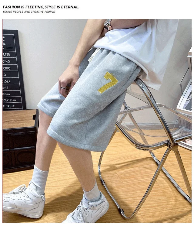 Men's Embroidered American Shorts (Summer Thin Style) Detail