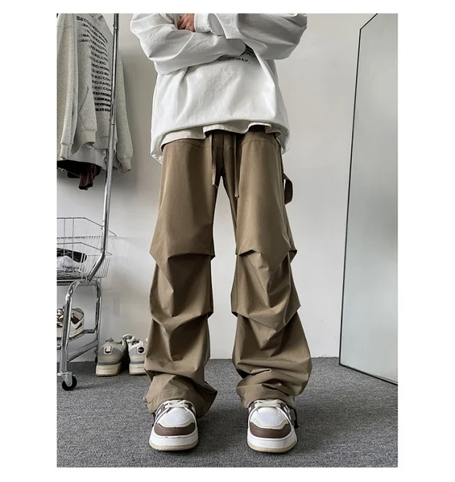 Hip-hop Spring Tech Pants Detail