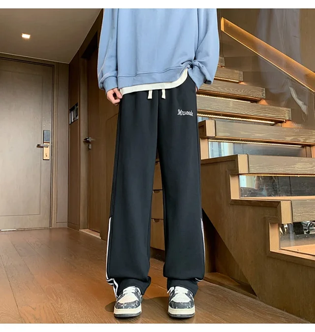Men's Straight Pants for Autumn/Winter Detail