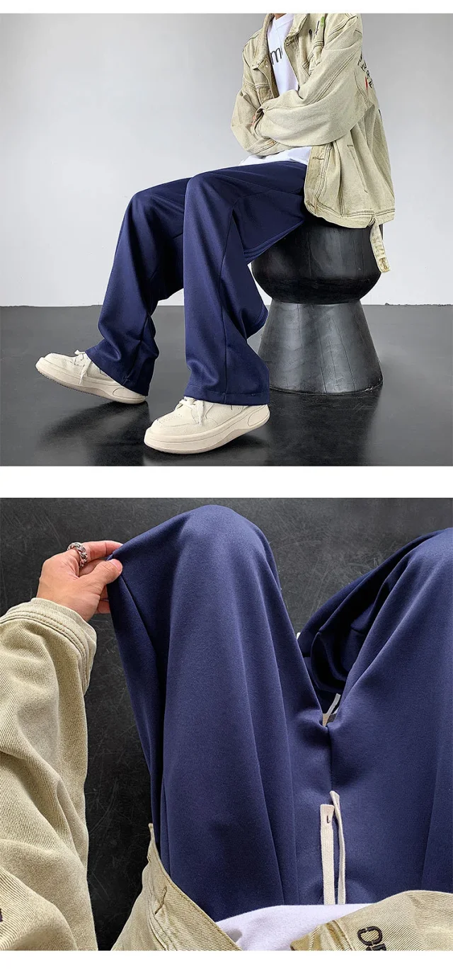 Men's Retro Stripe Pants Detail