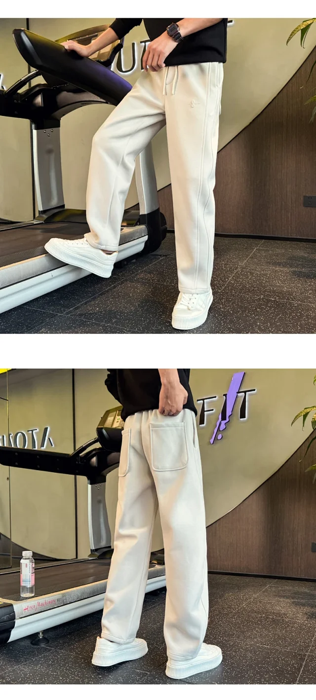 2025 Trendy Straight Sweatpants for Men Detail
