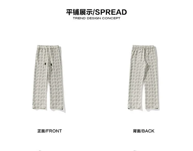 2025 Spring Oversized Corduroy Wide-Leg Pants Detail