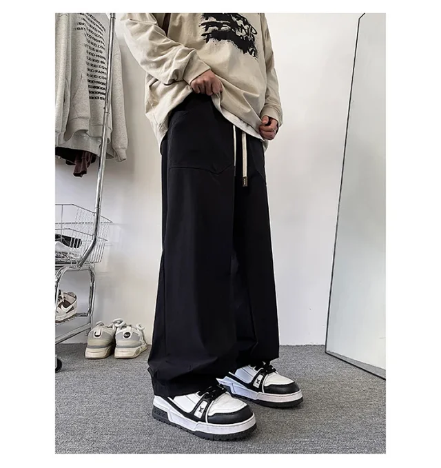 Men's Spring Hip Hop Hiking Pants Detail