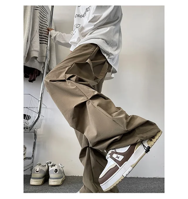 Hip-hop Spring Tech Pants Detail