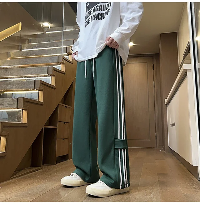 Striped Men's Sweatpants Detail