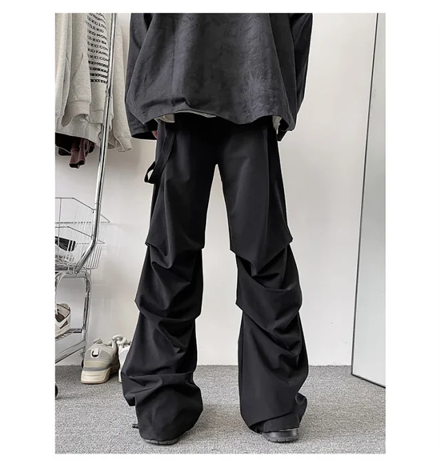 Hip-hop Spring Tech Pants Detail